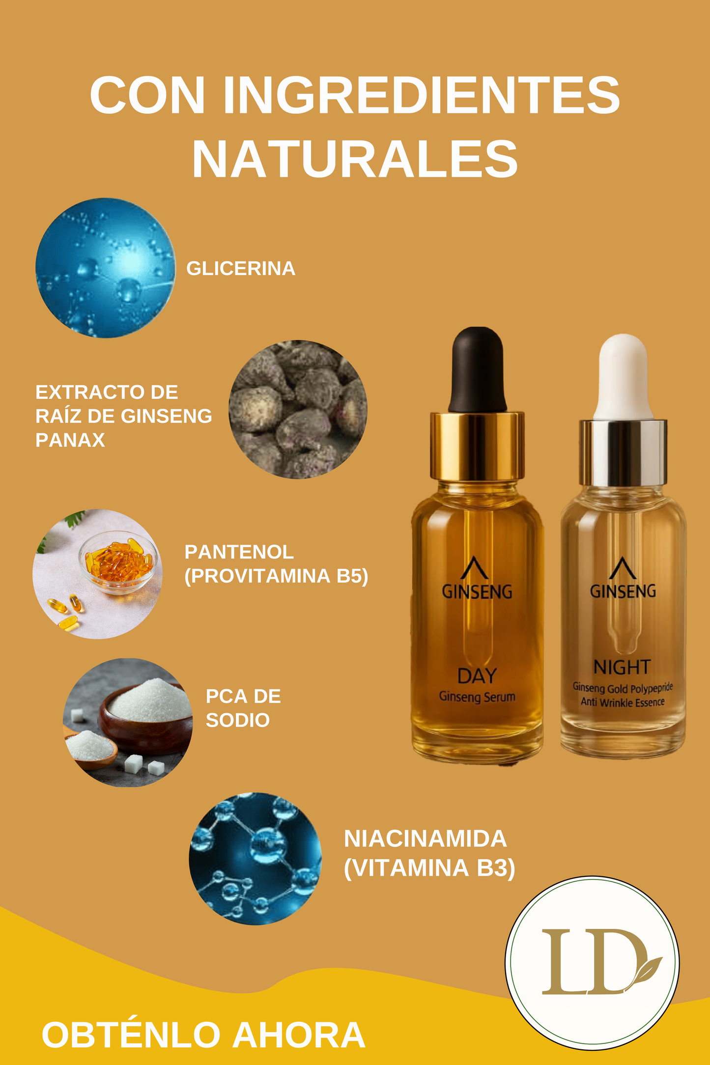 Serum Día & Noche Duo Ginseng – 30ml