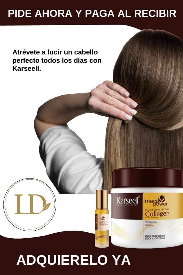 Kit Karseell Tratamiento 300ml + Obsequio Aceite Nutritivo 60ml