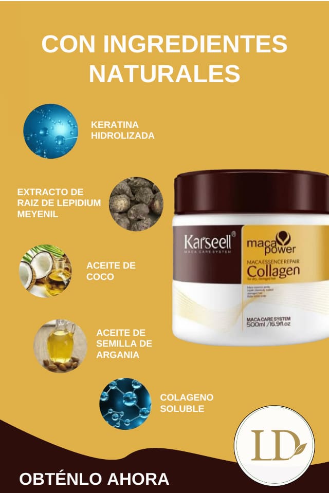 Kit Karseell Tratamiento 300ml + Obsequio Aceite Nutritivo 60ml